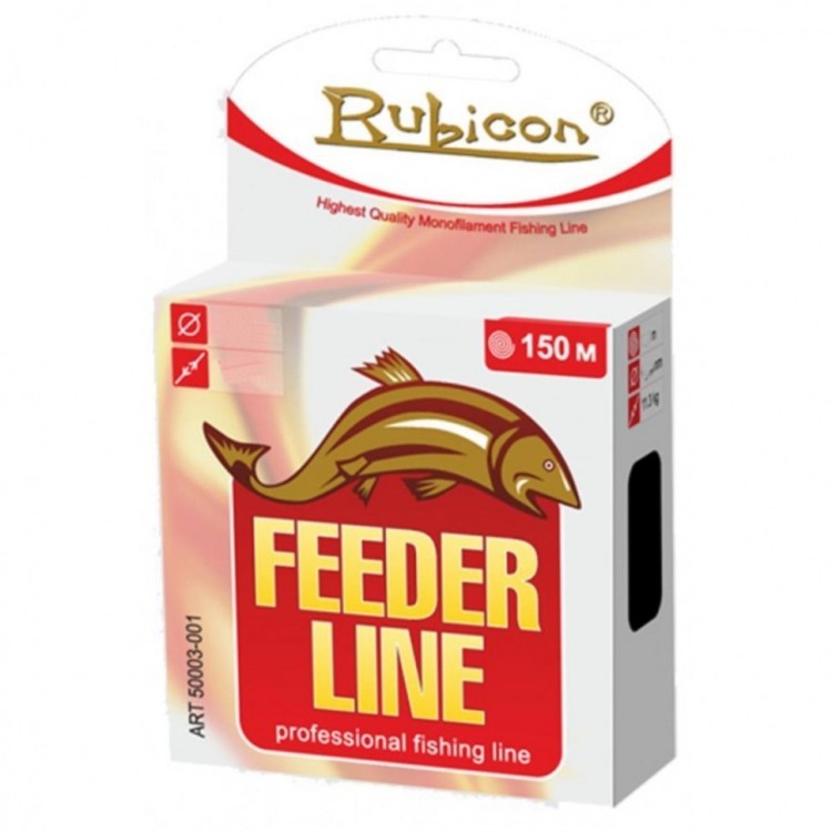 Леска Rubicon Feeder Line 0,22мм 150м Black 407150-022 (75995)
