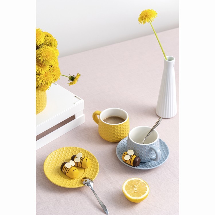 Чайная пара marshmallow, 300 мл, серо-голубая (75102)