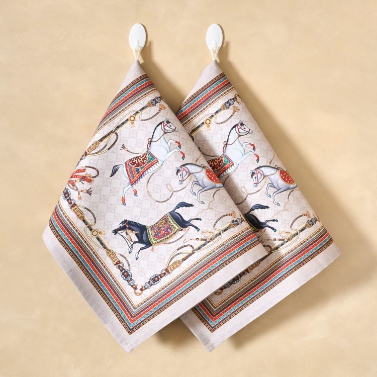 Набор полотенец  2шт "passage",40х60см, 100% хлопок,капучино,твил Lefard (850-760-6)