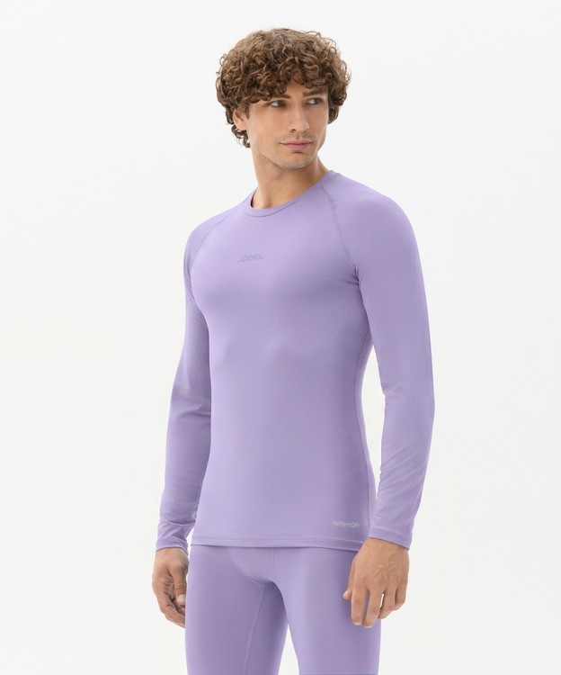 Футболка компрессионная с длинным рукавом JOGEL CAMP PerFormDRY Baselayer LS Tee, сиреневый (2126222)