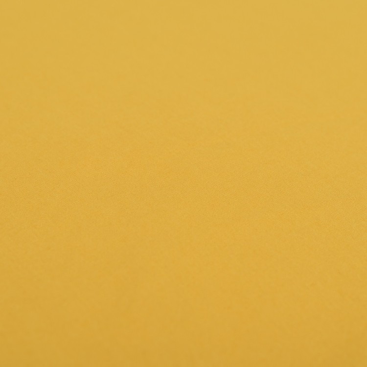Простыня горчичного цвета из органического стираного хлопка из коллекции essential, 240х270 см (69392)