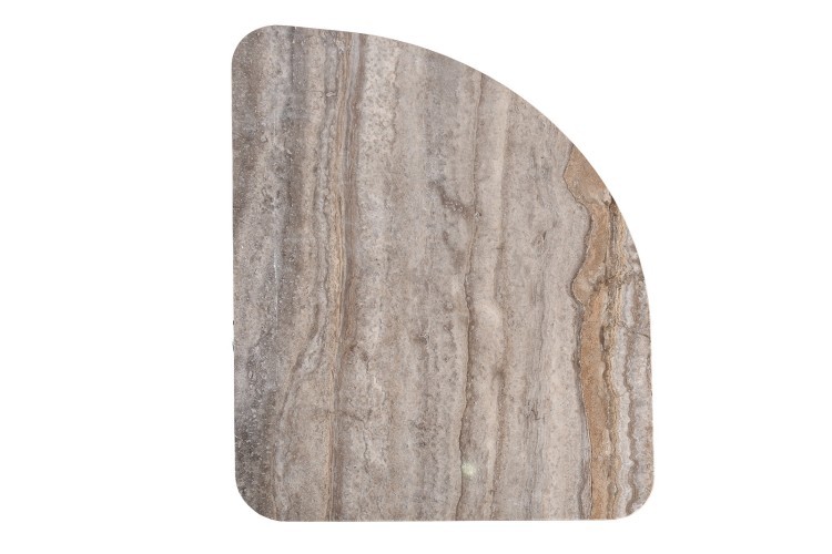 Стол журнальный Арка (Arco) травертин 85*68*40см (TT-00016015)