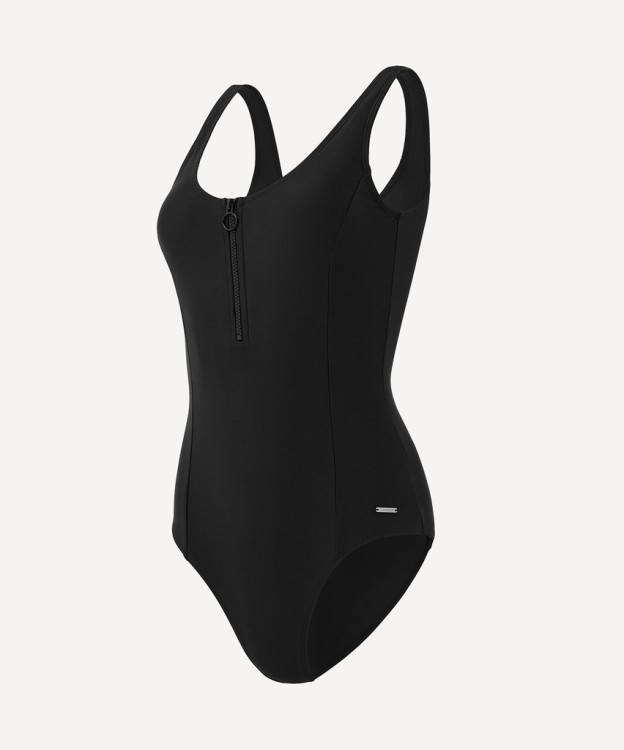 Купальник для плавания 25DEGREES Zip Black, полиамид (1589524)