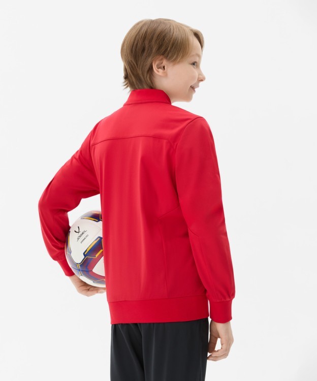 Олимпийка JÖGEL DIVISION PerFormDRY Pre-match Knit Jacket, красный, детский (2126287)
