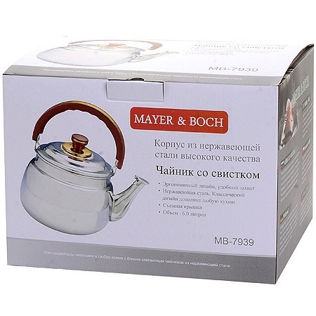 Чайник 5,6л с кр/дв/р Mayer&Boch (7939) Чайник 5,6л с кр/дв/р Mayer&Boch (7939)