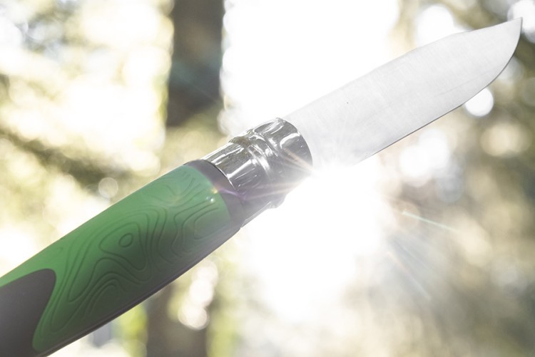 Нож складной explore 8 см зеленый (58971)