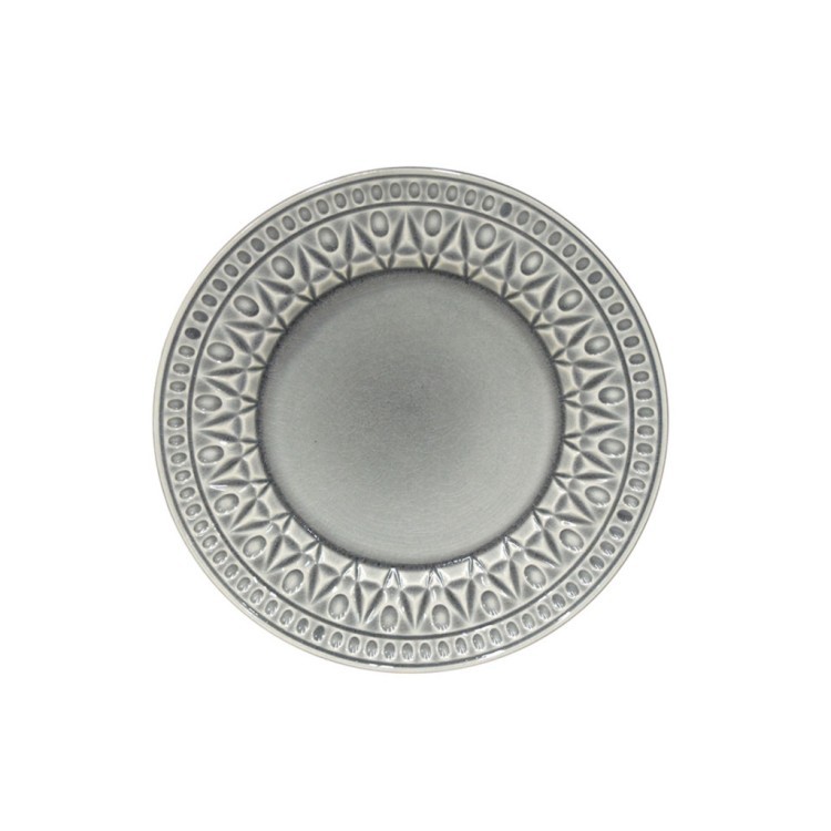 Тарелка STP223-00812R, 22.2, керамика, grey, Costa Nova Тарелка STP223-00812R, 22.2, керамика, grey, Costa Nova