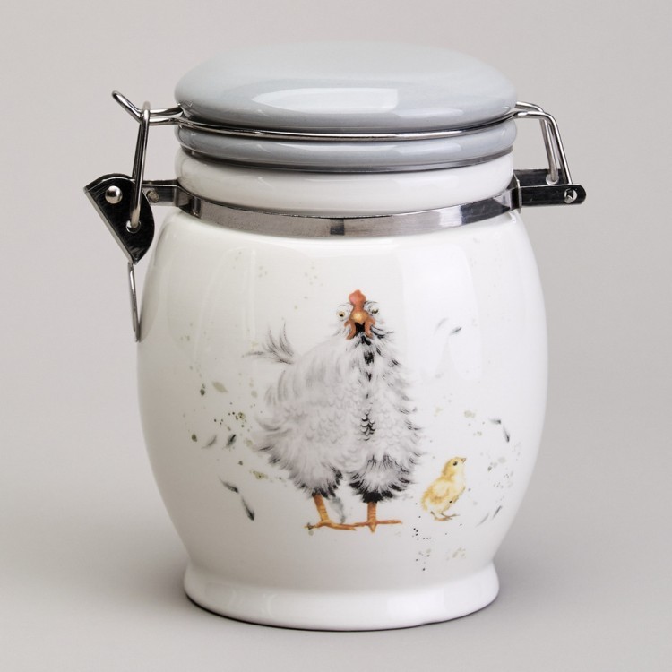 Банка lefard "funny hens" 11,5*15 см 700 мл Lefard (358-2305) Банка lefard "funny hens" 11,5*15 см 700 мл Lefard (358-2305)