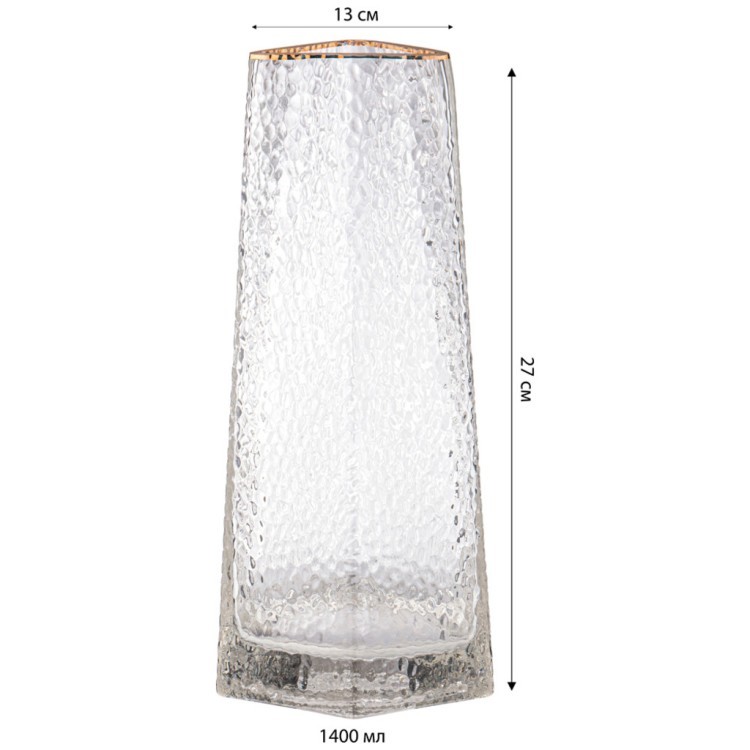 Ваза диаметр=13 см. высота=27 см Lefard (182-1013)