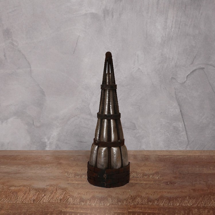 Новогодний декор ель G19285, стекло, silver/gold, ROOMERS FURNITURE