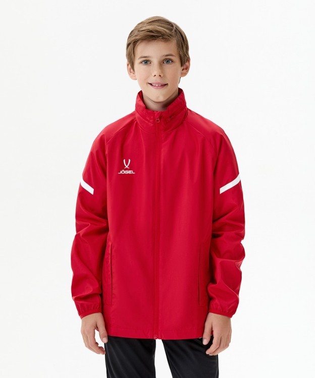Куртка ветрозащитная JÖGEL CAMP 2 Rain Jacket, красный, детский (2126676)