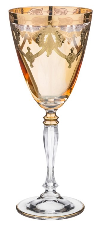 Набор бокалов для вина из 6 шт. "амальфи" 250 мл. высота=21 см. ART DECOR (326-043)