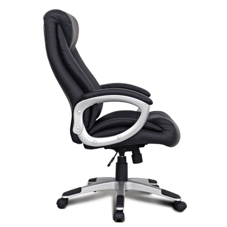 Кресло руководителя Brabix Grand EX-500 кожа черное 530861 (1) (71777)