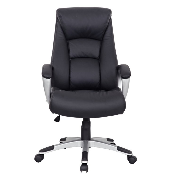 Кресло руководителя Brabix Grand EX-500 кожа черное 530861 (1) (71777)