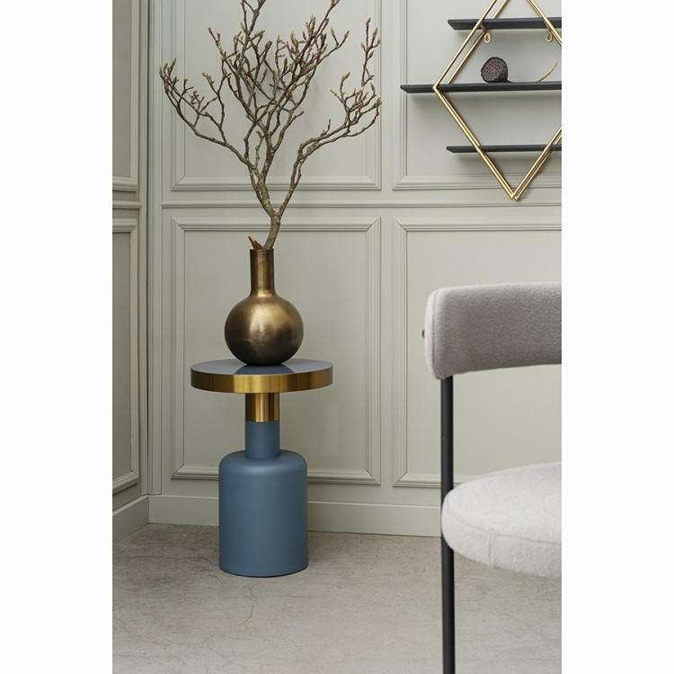 Столик журнальный froud, D35 см, синий (75318)