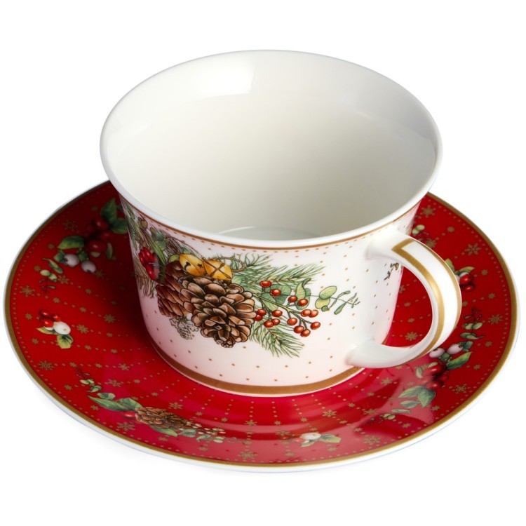 Чайный набор lefard "celebration" на 2 пер. 4 пр. 250 мл Lefard (760-817-1)