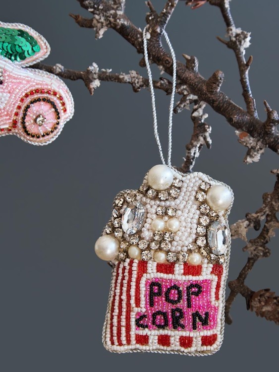 Набор елочных украшений christmas jewels из коллекции new year essential, 4 шт. (79410)