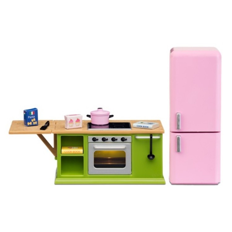 Мебель для домика Смоланд Кухонный набор с холодильником (LB_60207800)