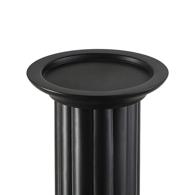 Подсвечник nels, 25 см, черный (78216)