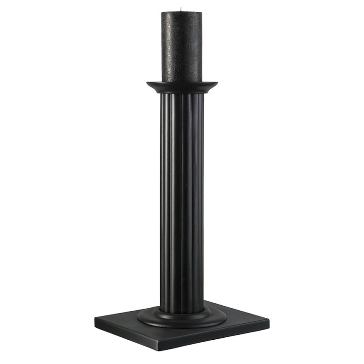 Подсвечник nels, 25 см, черный (78216)