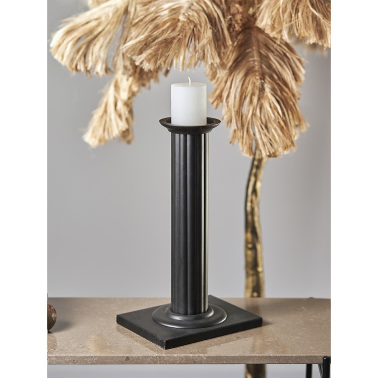 Подсвечник nels, 25 см, черный (78216)