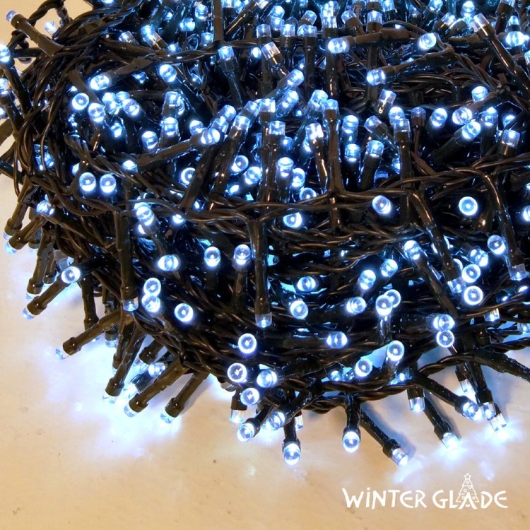 Светодиодная гирлянда (холодный бел. свет) Winter Glade CC1000 для улицы и дома 2000 см (61452) Светодиодная гирлянда (холодный бел. свет) Winter Glade CC1000 для улицы и дома 2000 см (61452)