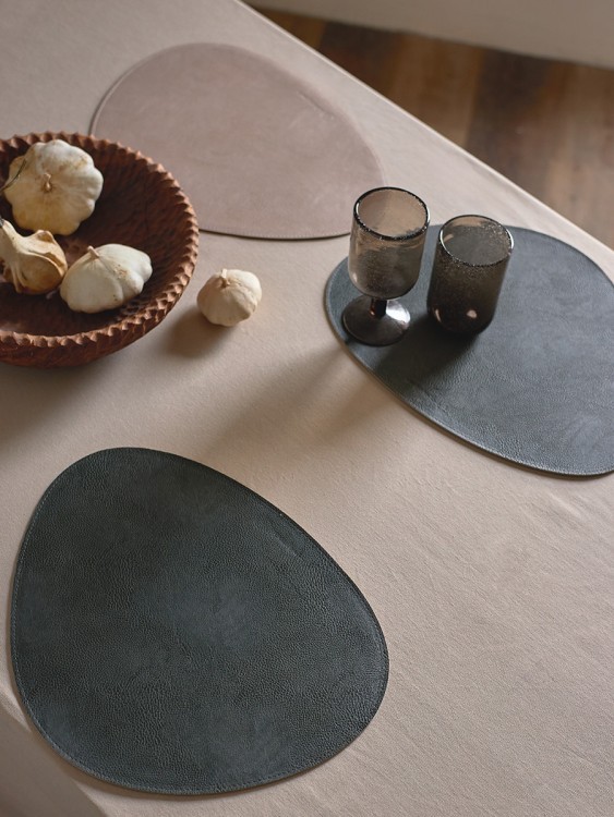 Салфетка сервировочная drop, 33х41 см, зеленая/бежевая (80094)