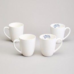 Набор кружек lefard "royal blue" 4 шт. 400 мл 12*9*10,5 см Lefard (425-104)