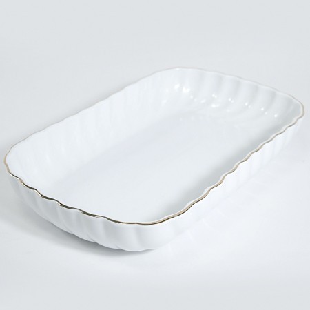 Блюдо сервировочное для подачи керамика 33х20х5 LR (90038-501L)