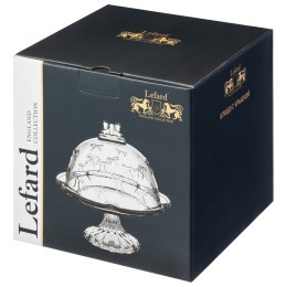 Блюдо "venezia" с крышкой на ножке 20*22 см Lefard (691-181)