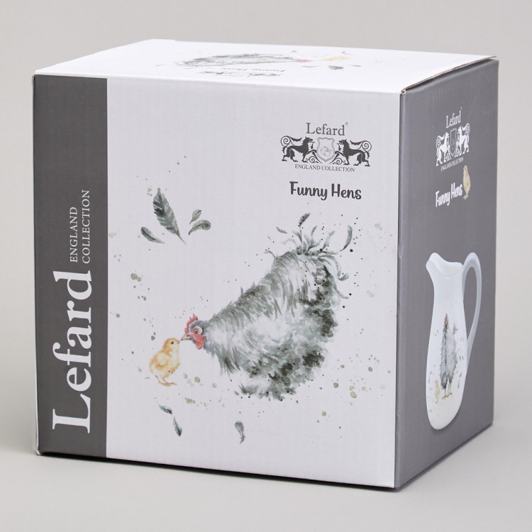 Кувшин lefard "funny hens" 18*13*16,5 см 1100 мл Lefard (358-2303) Кувшин lefard "funny hens" 18*13*16,5 см 1100 мл Lefard (358-2303)