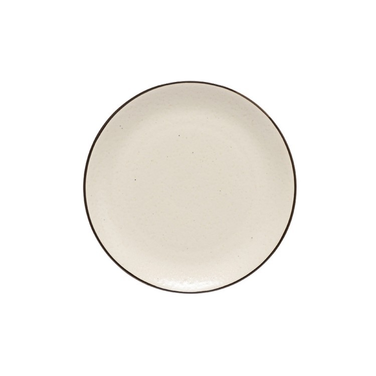 Тарелка COP211-01018S, 21.6, керамика, NATURAL-BLACK, Costa Nova