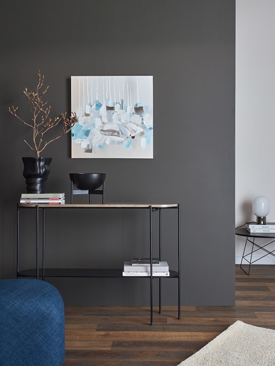 Панно декоративное fleur, 60х60 см, голубое (78818)