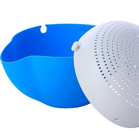 Дуршлаг с миской 2 в 1 с ручкой (RE627)