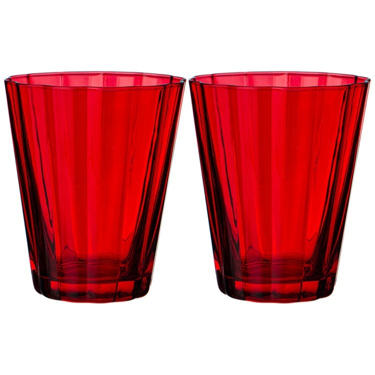 Набор стаканов из 2-х  штук "lotus red" 290мл Lefard (887-432)