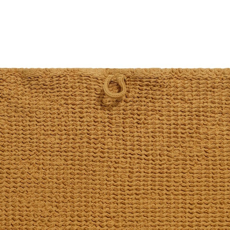 Полотенце для рук из умягченной вафли цвета охры из коллекции essential, 50x90 см (79189)