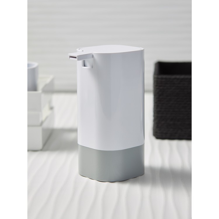 Диспенсер для жидкого мыла tyer, 430 мл, белый/серый (75838) Диспенсер для жидкого мыла tyer, 430 мл, белый/серый (75838)