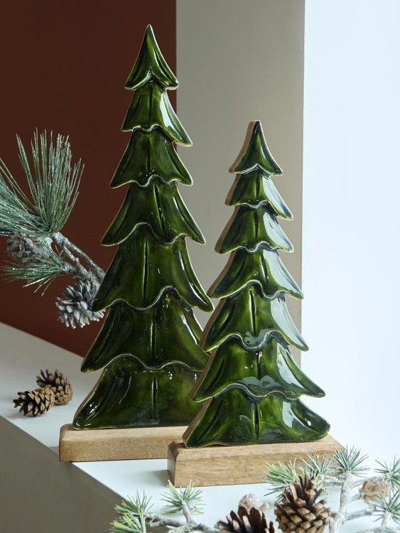 Декор новогодний charming tree из коллекции new year essential, 40 см (79900)