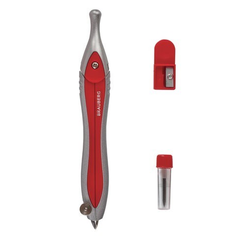 Готовальня для черчения Brauberg Extra 3 предмета в пенале 210685 (3) (86863) Готовальня для черчения Brauberg Extra 3 предмета в пенале 210685 (3) (86863)