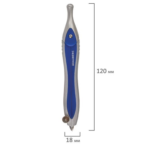 Готовальня для черчения Brauberg Extra 3 предмета в пенале 210685 (3) (86863) Готовальня для черчения Brauberg Extra 3 предмета в пенале 210685 (3) (86863)