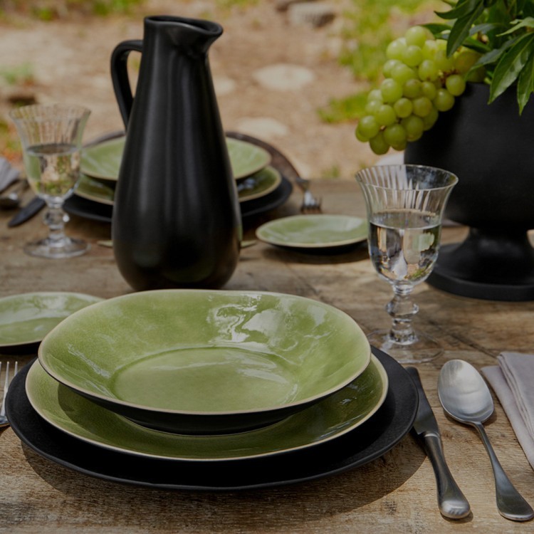 Чаша VED221-SBN(VED221-VC7126), керамика, Sable noir, Costa Nova