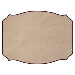 Салфетка сервировочная etica, 43,6х33 см, бежево-розовая (80264)