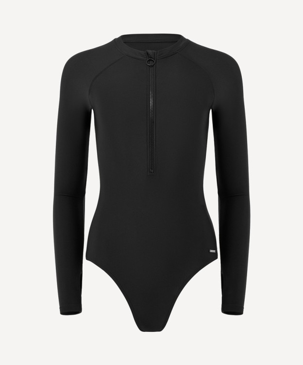 Купальник для плавания с длинным рукавом 25DEGREES Surf Black, полиамид (2134678)