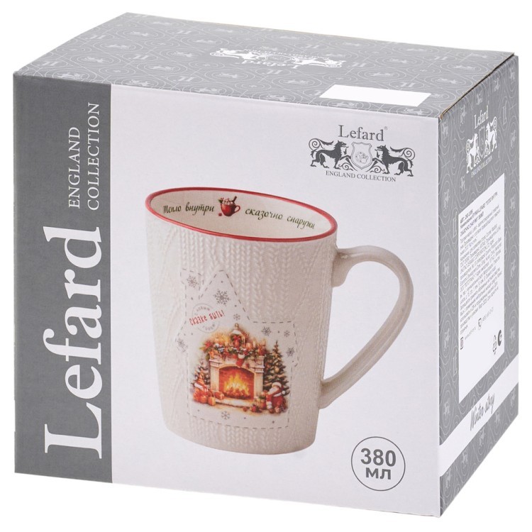 Кружка lefard "тепло внутри , сказочно снаружи" 400мл Lefard (260-1006) Кружка lefard "тепло внутри , сказочно снаружи" 400мл Lefard (260-1006)