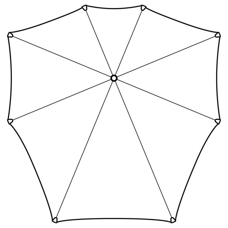 Зонт-трость senz° original dutch dots (61942)