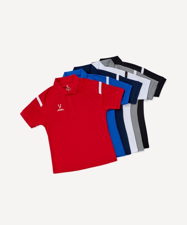 Поло JOGEL CAMP 2 Poly Polo, черный, детский (2125904)