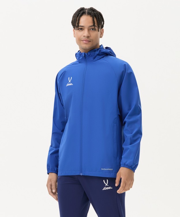 Куртка ветрозащитная JÖGEL PREMIER PerFormPROOF FZ Rain Jacket, синий (2122957)