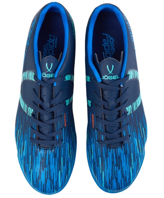БЕЗ УПАКОВКИ Бутсы многошиповые JÖGEL Rapido TF Navy/blue (2134140) БЕЗ УПАКОВКИ Бутсы многошиповые JÖGEL Rapido TF Navy/blue (2134140)