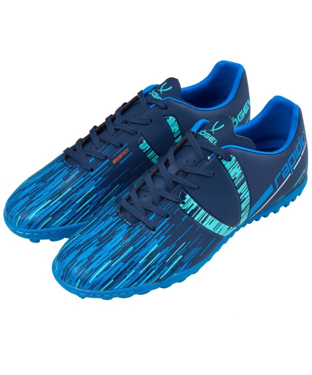 БЕЗ УПАКОВКИ Бутсы многошиповые JÖGEL Rapido TF Navy/blue (2134140) БЕЗ УПАКОВКИ Бутсы многошиповые JÖGEL Rapido TF Navy/blue (2134140)