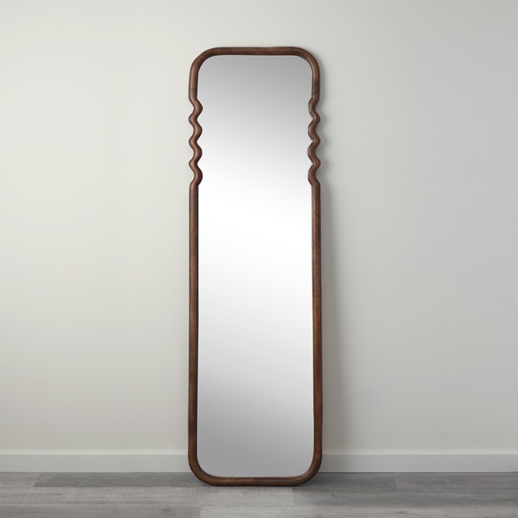 Зеркало fluid, 54х180 см, коричневое (79218)